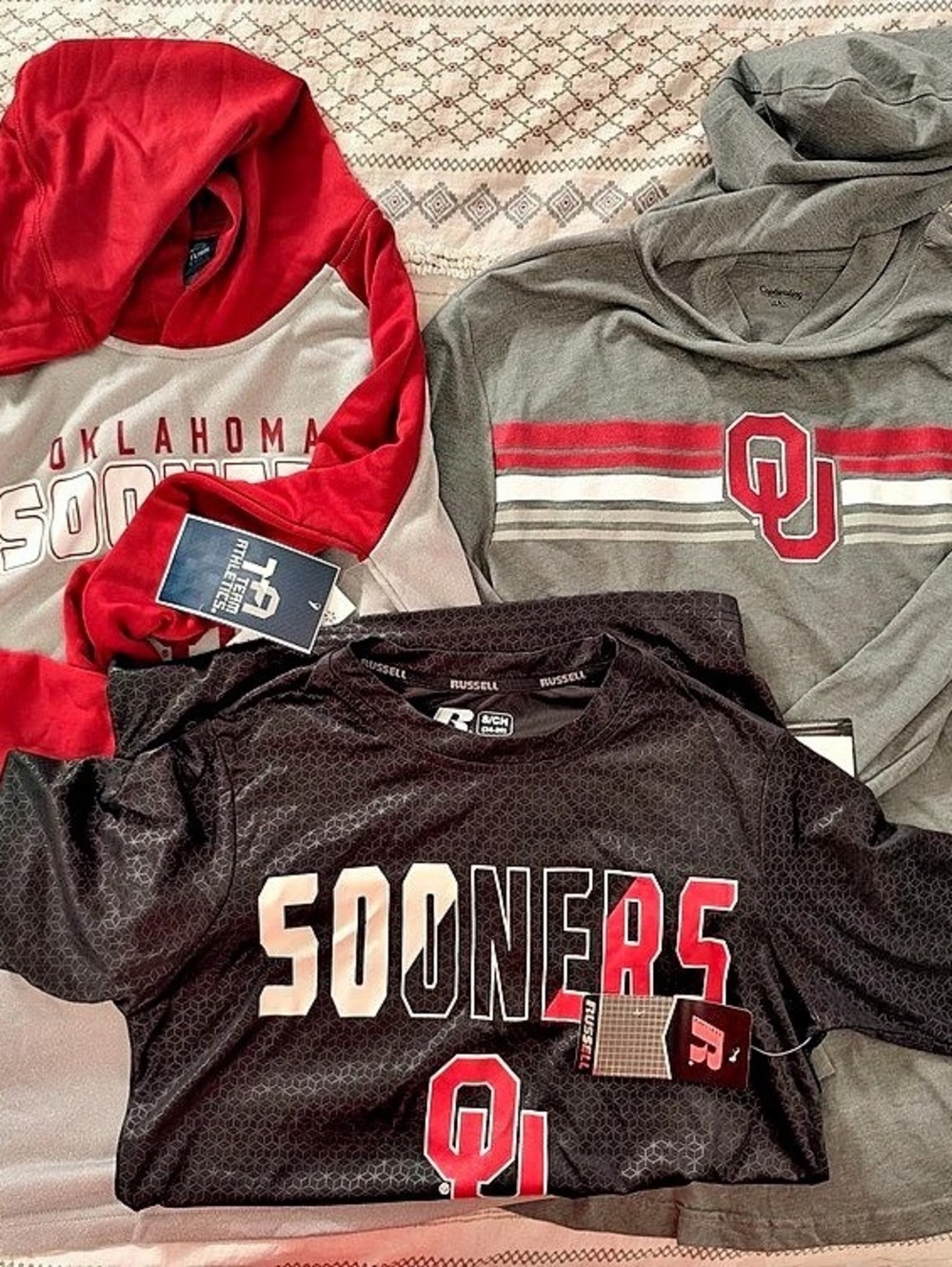 Russell Athletic Oklahoma Sooners tops bundle